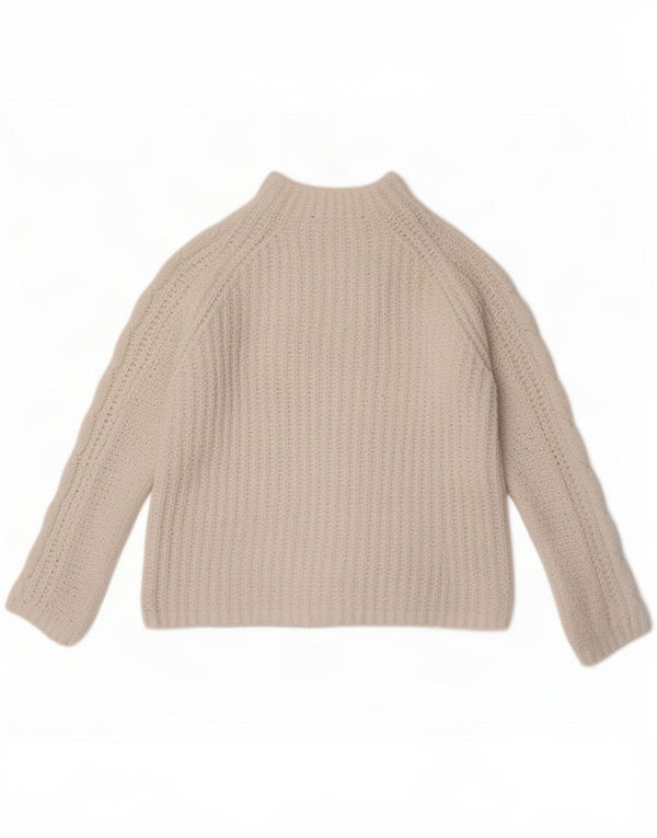 Pulover cu gât țestoasă pentru femei Marks & Spencer UK 10 Mic Bej
