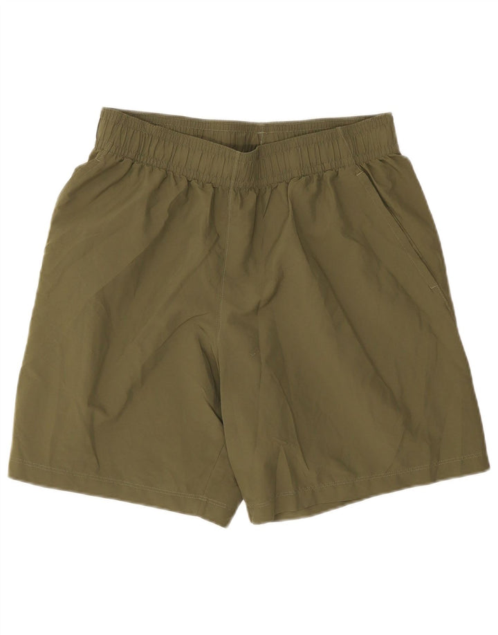 Pantaloni scurți sport grafic Under Armour pentru bărbați, poliester kaki mari