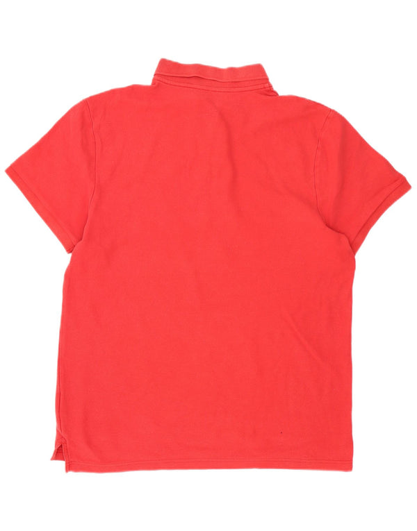 Tricou polo Nike pentru bărbați UK 46/48 XL bumbac roșu