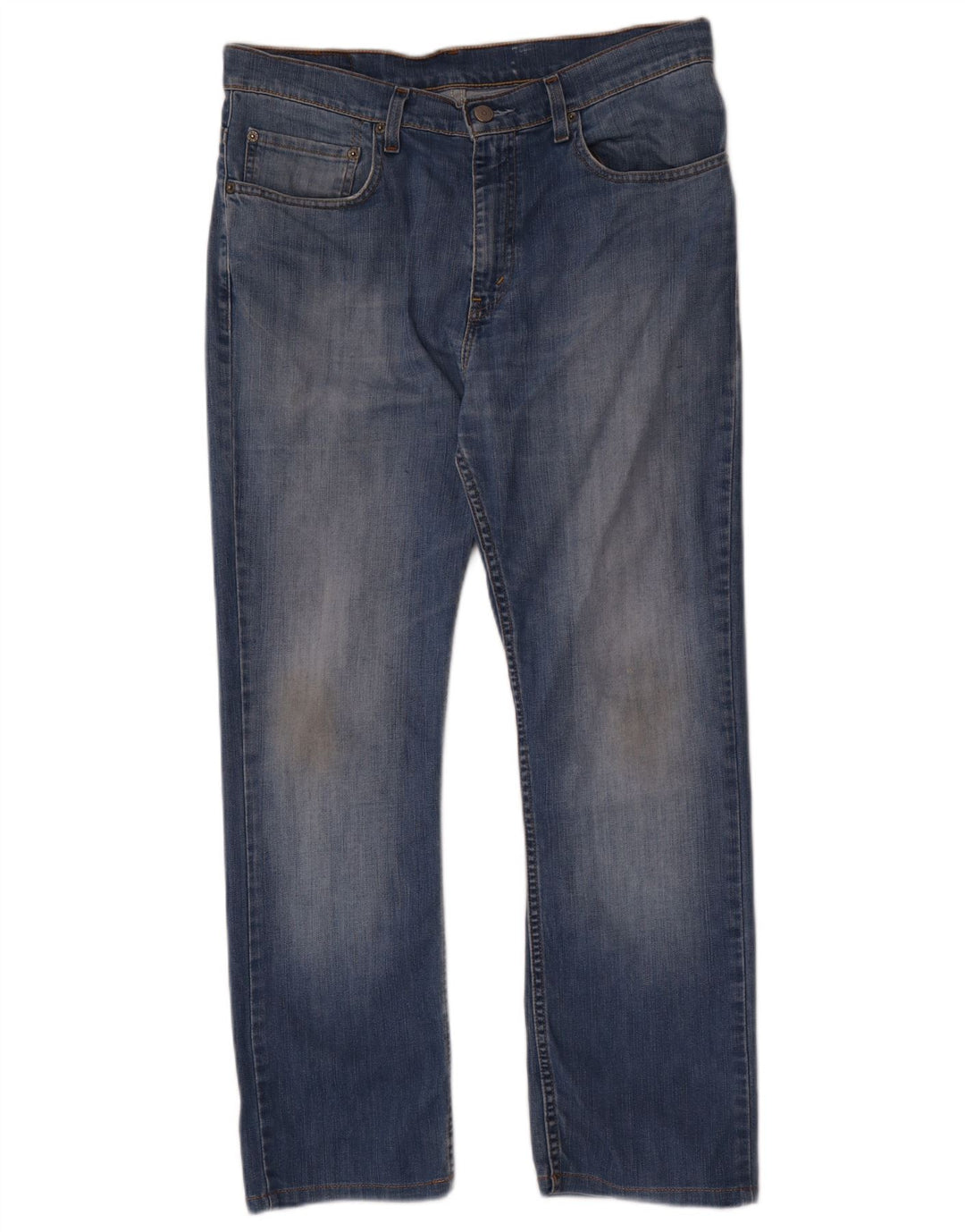 Blugi drepti pentru bărbați Levi's W34 L28 Bumbac albastru