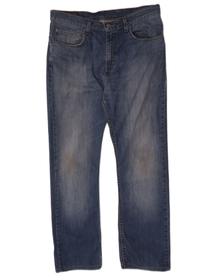 Blugi drepti pentru bărbați Levi's W34 L28 Bumbac albastru