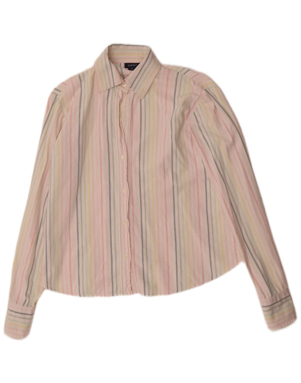 Cămașă supradimensionată pentru femei Gant UK 10 mic, multicolor, bumbac cu dungi