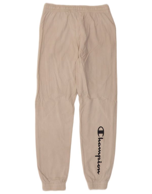 Pantaloni de trening cu grafic pentru femei Champion Pantaloni de jogging UK 12 Medium Beige