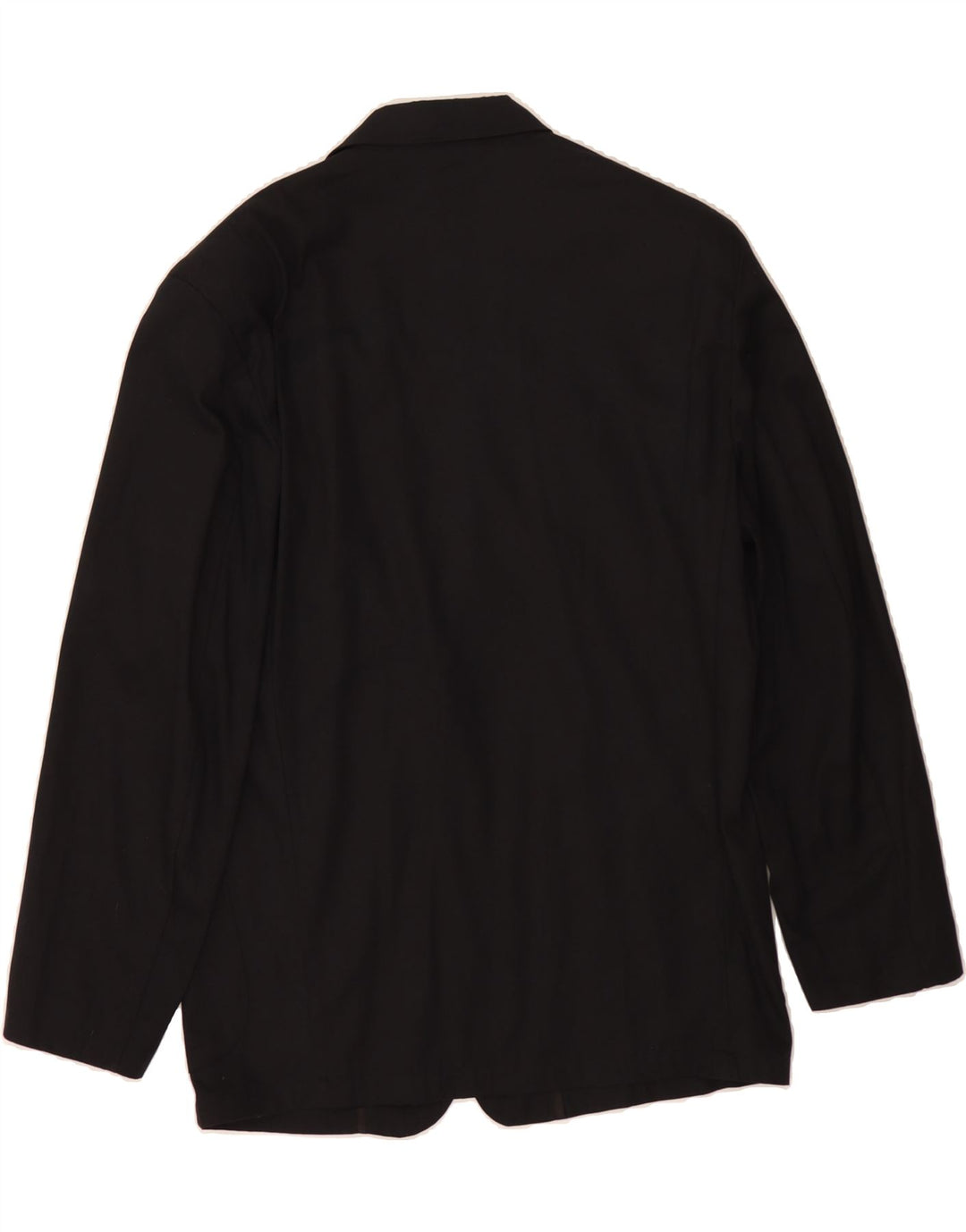 WAMPUM Mens 2 Button Blazer Jacket UK 38 Medium Black Vintage Wampum and Second-Hand Wampum from Messina Hembry 