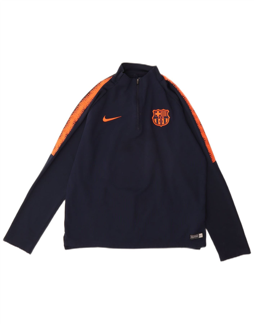 Trening cu pulover grafic NIKE pentru băieți, 13-14 ani, color block, albastru bleumarin