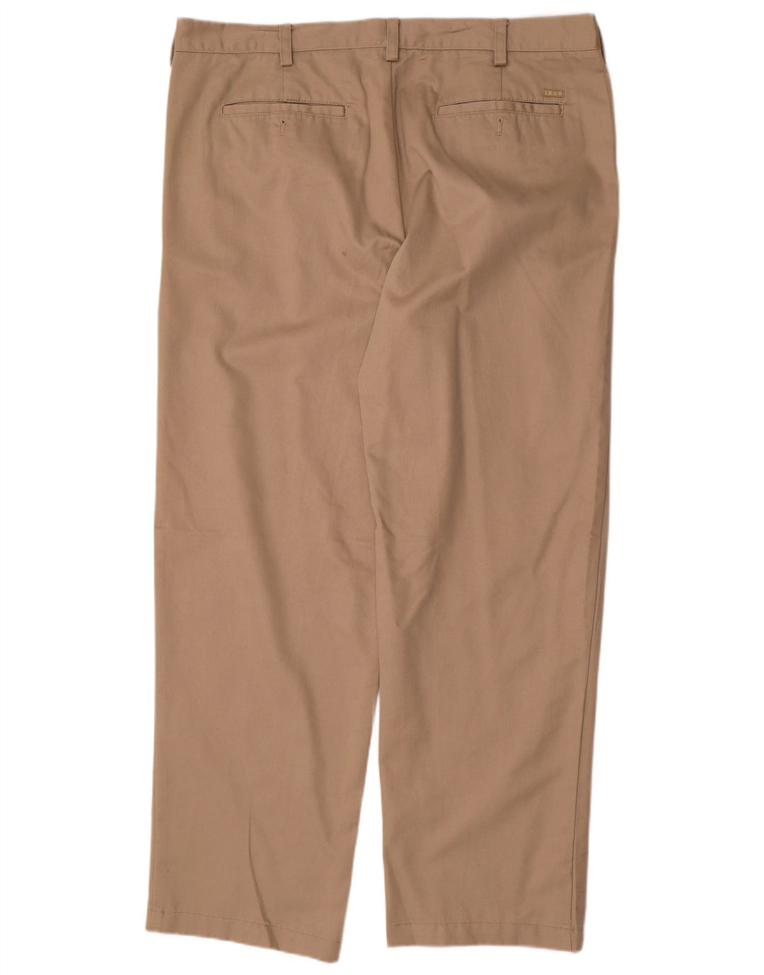 Pantaloni chino pentru bărbați IZOD, cu ajustare clasică, L40 L32, bumbac bej