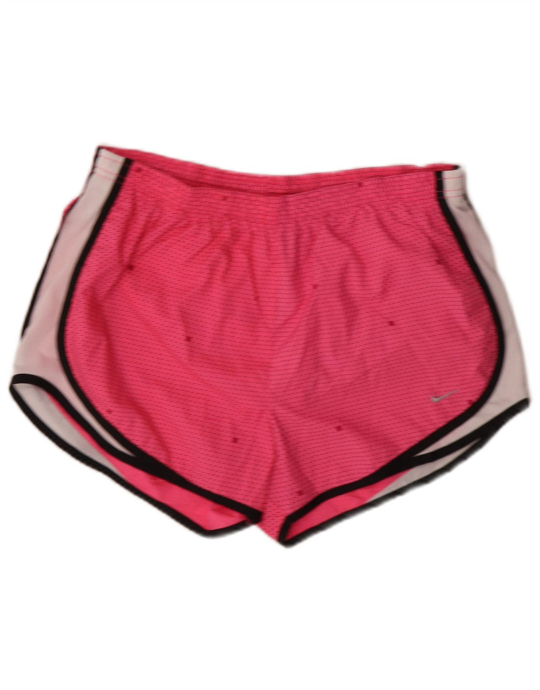 Pantaloni scurti sport NIKE Dri Fit pentru femei Marea Britanie 12/14 Roz mediu Colorblock