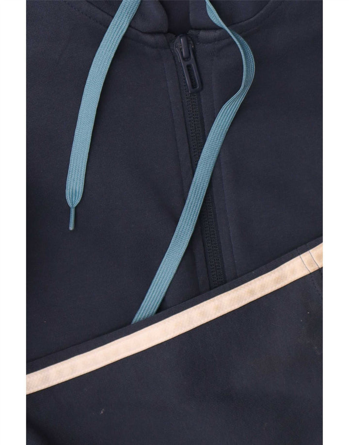 Jachetă de top pentru trening Aeroready pentru bărbați Adidas, mijlociu, albastru bleumarin, color block