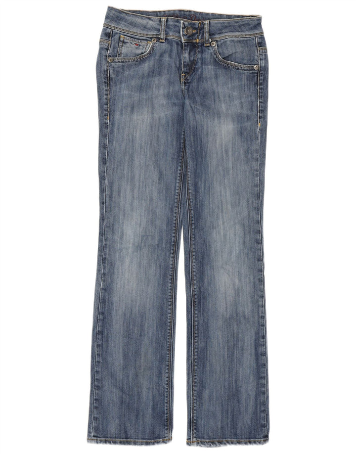 Blugi drepți Tommy Hilfiger pentru femei Ruby cu talie joasă W29 L32 Bumbac albastru