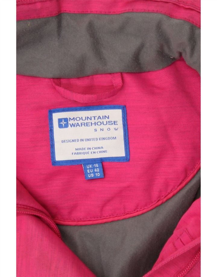 Jachetă Windbreaker cu glugă pentru femei Mountain Warehouse UK 14 Large Pink