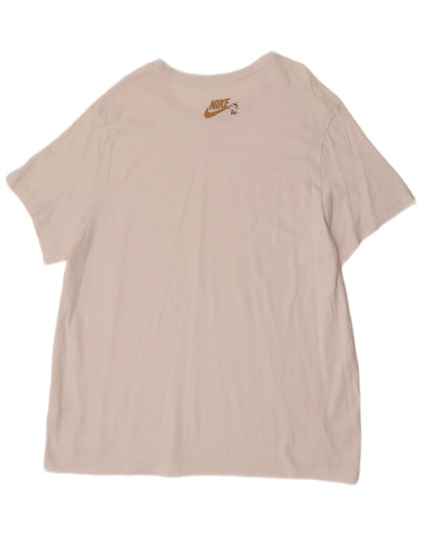 Tricou grafic pentru bărbați Nike Top 2XL Bumbac alb