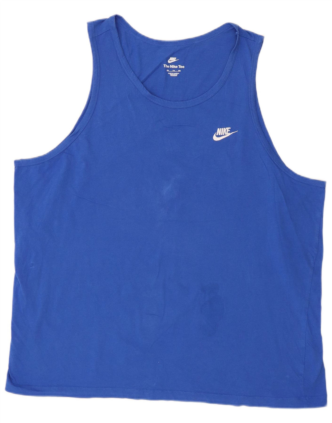 Vestă pentru bărbați Nike, 2XL, bumbac, albastru