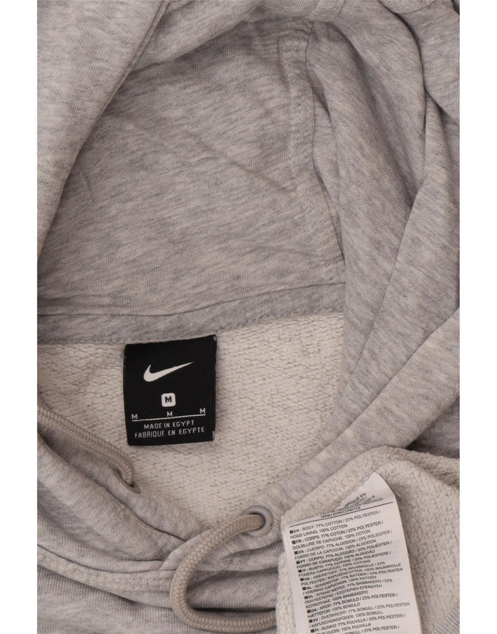 Pulover Nike pentru bărbați, bumbac cu pete, gri mediu
