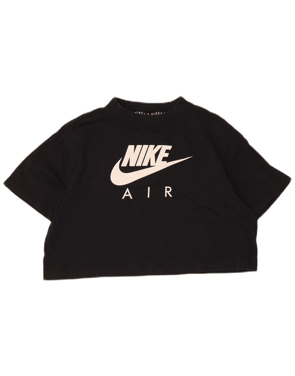 Tricou grafic supradimensionat pentru femei Nike UK 6 XS Negru