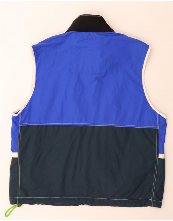 Gilet grafic pentru bărbați Murphy & Nye UK 42 XL Albastru Poliamidă color bloc