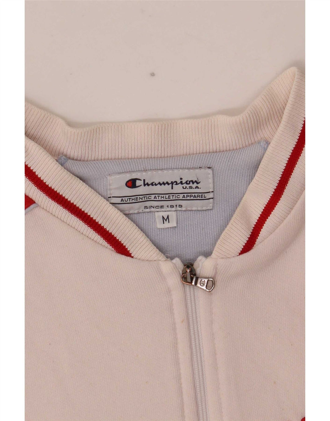 Jachetă de top pentru trening Champion pentru femei Michigan UK 12 Medium White