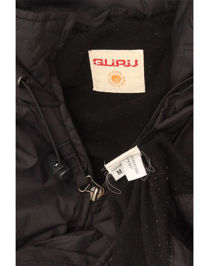 Jachetă căptușită pentru bărbați Guru UK 38 Medium Black Nylon