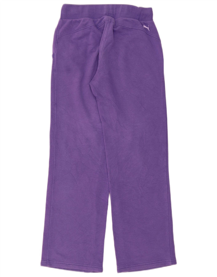 Pantaloni de trening Puma pentru femei UK 12, bumbac violet mediu