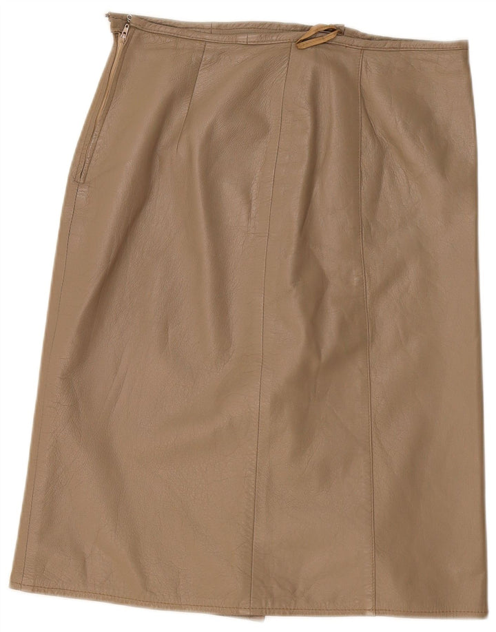 Fusta Midi Vintage Femei W34 Large Beige