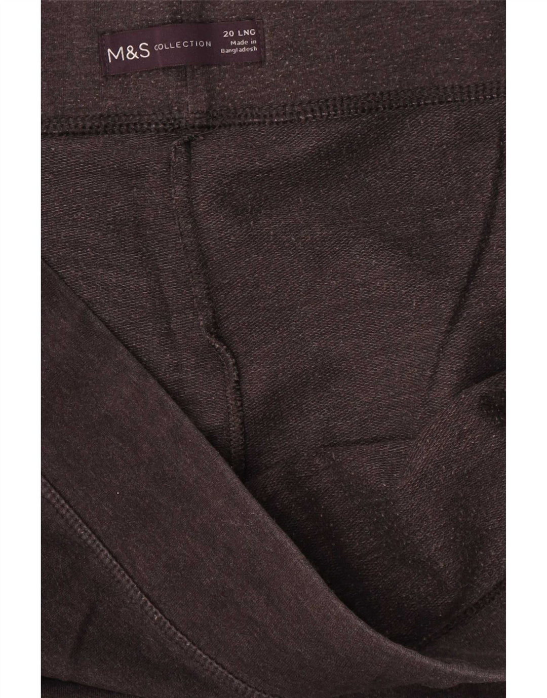 Leggings pentru femei Marks & Spencer UK 20 2XL bumbac gri