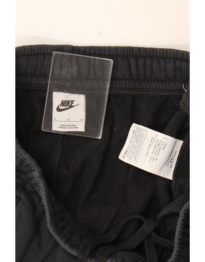 Pantaloni de trening Nike pentru bărbați Joggeri mari, negru, bumbac