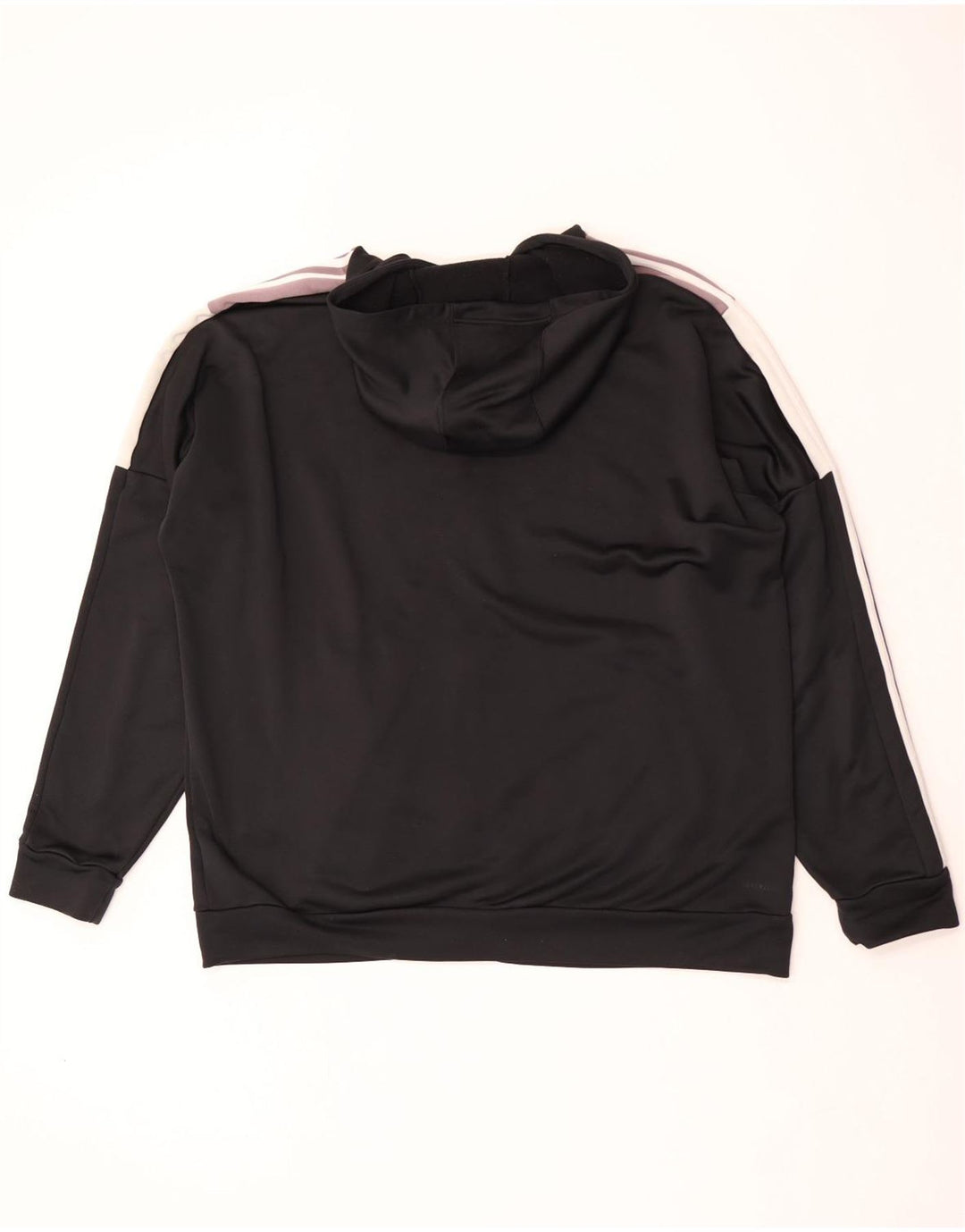 Pulover Adidas pentru bărbați, cu fermoar, 2XL, poliester negru