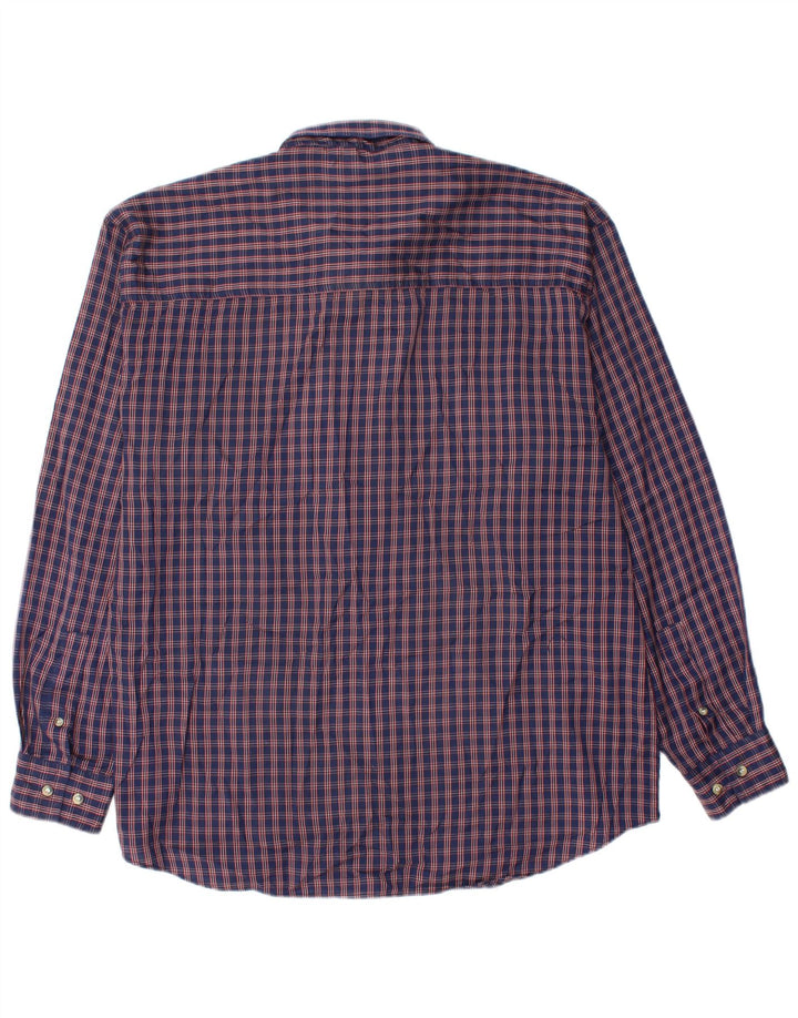 Cămașă de flanel pentru bărbați WRANGLER, XL, bleumarin, cu carouri