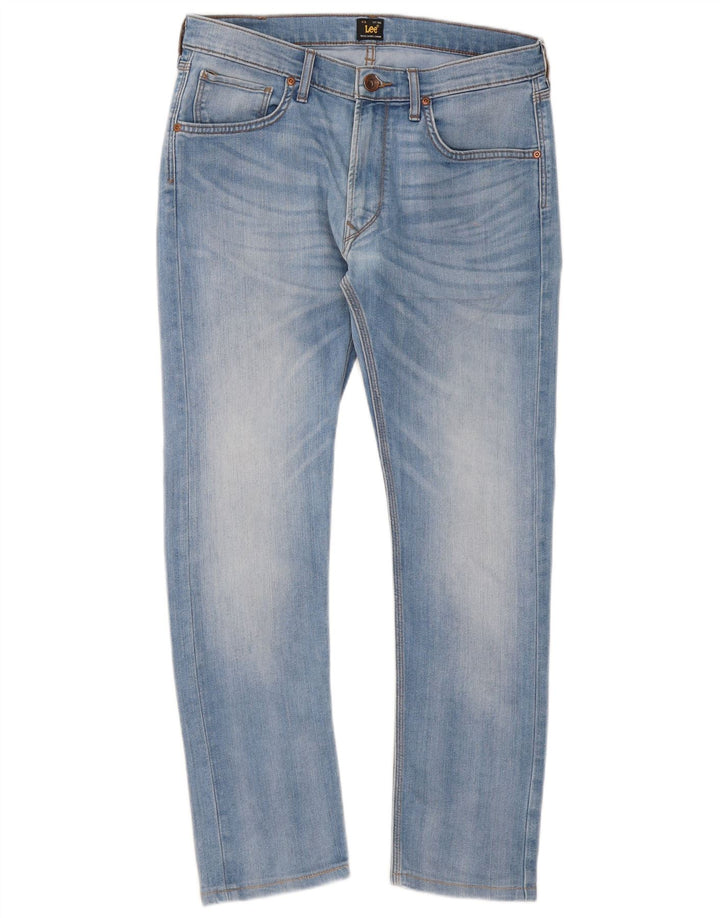 Blugi Lee Luke Slim pentru femei W32 L28 Bumbac albastru