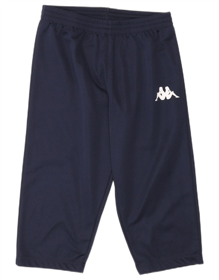 Pantaloni de trening Capri pentru bărbați Kappa, poliester mediu albastru bleumarin