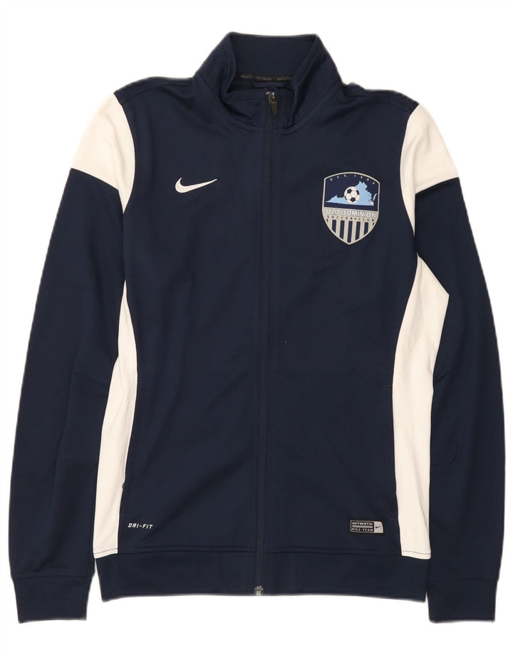 Jachetă de top pentru trening Nike Dri Fit pentru bărbați, medie, bleumarin, color block