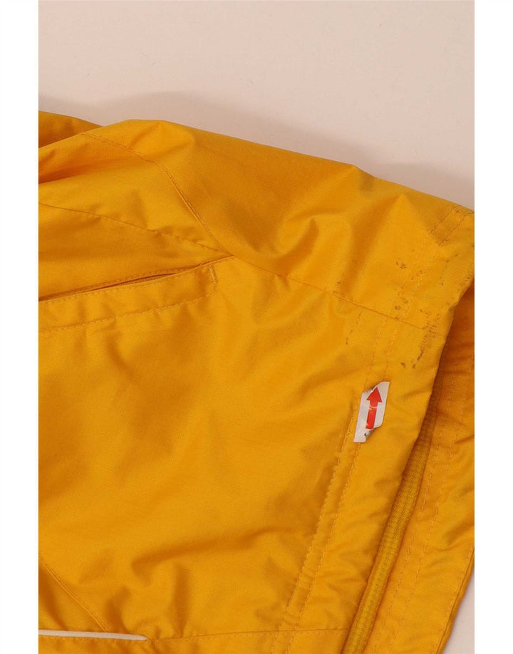 Jako pentru bărbați cu glugă de ploaie cu grafică UK 38 Medium Yellow Colorblock