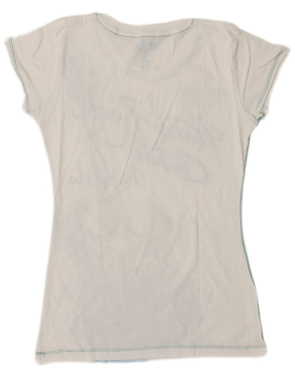 HARD ROCK CAFE Fete Hurghada Tricou Grafic Top 7-8 Ani Mediu Alb