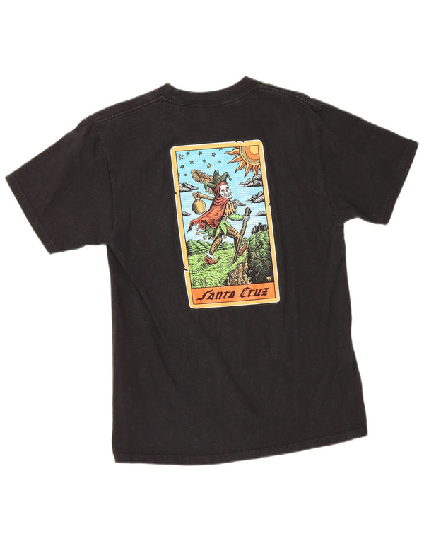Tricou grafic pentru bărbați Santa Cruz Top mic bumbac negru