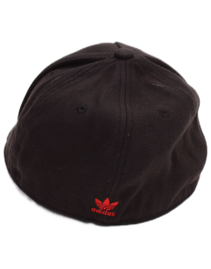 Şapcă de baseball grafică Adidas pentru bărbaţi, mică, neagră, acrilic