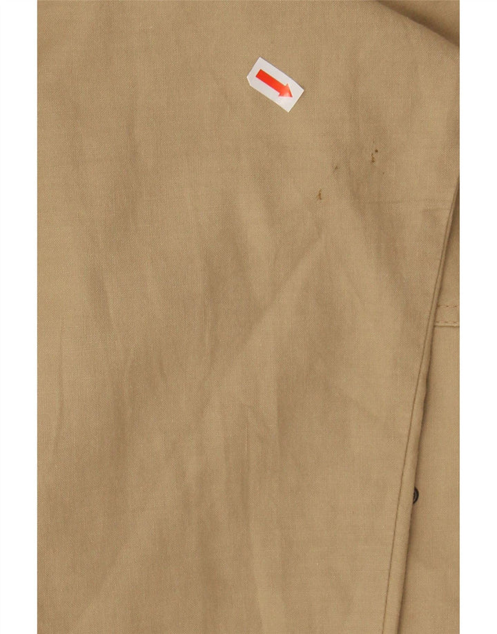 NORTONS Mens Bomber Jacket UK 42 XL Beige
