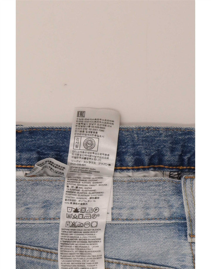 Pantaloni scurți Levi's 501 Denim W31 Medium Blue Bumbac