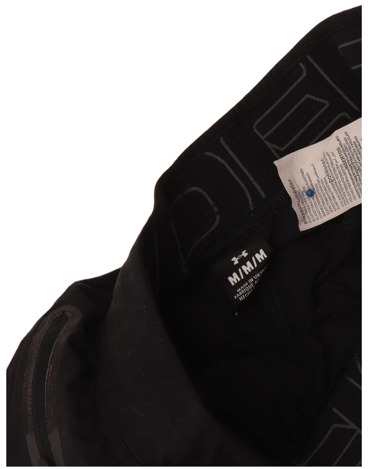 Pantaloni de trening grafic pentru bărbați Under Armour Pantaloni de jogging Poliester mediu negru