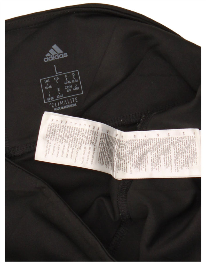 Leggings Climalite Adidas pentru femei Marea Britanie 16/18 Poliester negru mare