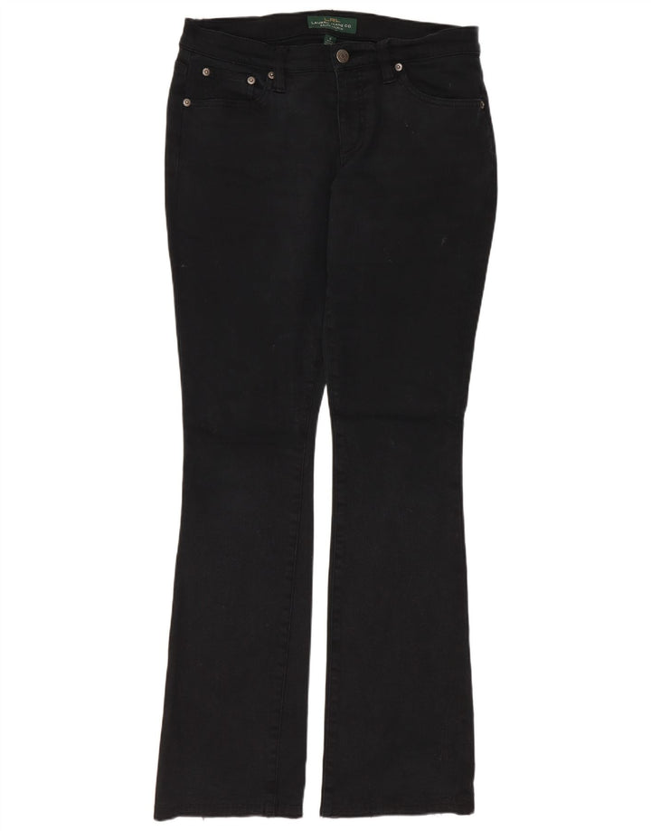 Blugi Bootcut pentru femei Ralph Lauren US 6 Medium W30 L31 Bumbac negru