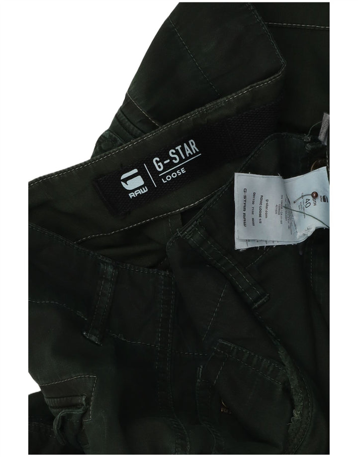 Pantaloni scurti cargo G-STAR pentru bărbați, W40 XL, verde bumbac