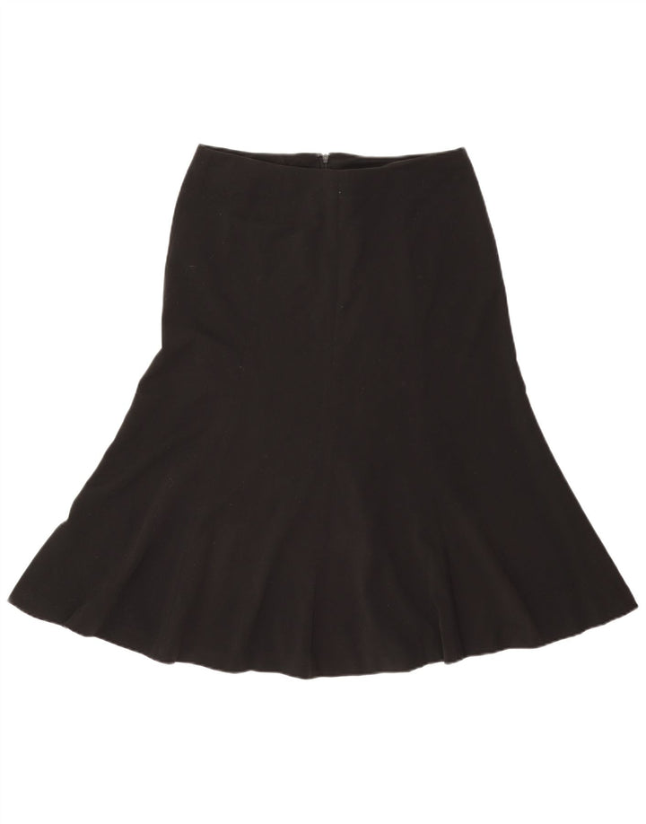 EDDIE BAUER Fusta trompetă pentru femei US 4 Small W30 Poliester negru
