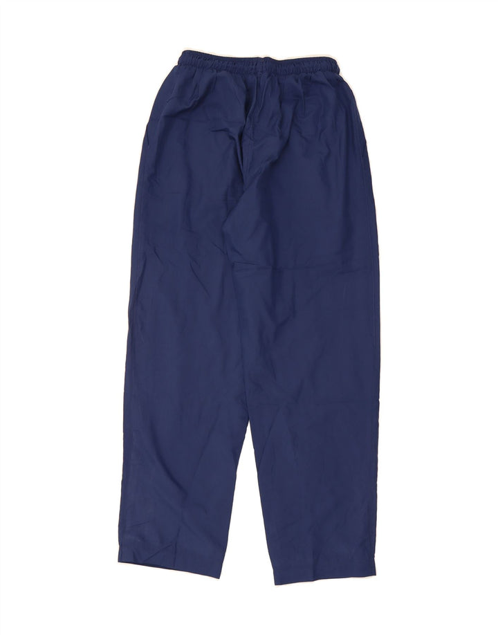 ELLESSE Womens Tracksuit Trousers IT 42 Medium  Navy Blue Polyester Vintage Ellesse and Second-Hand Ellesse from Messina Hembry 