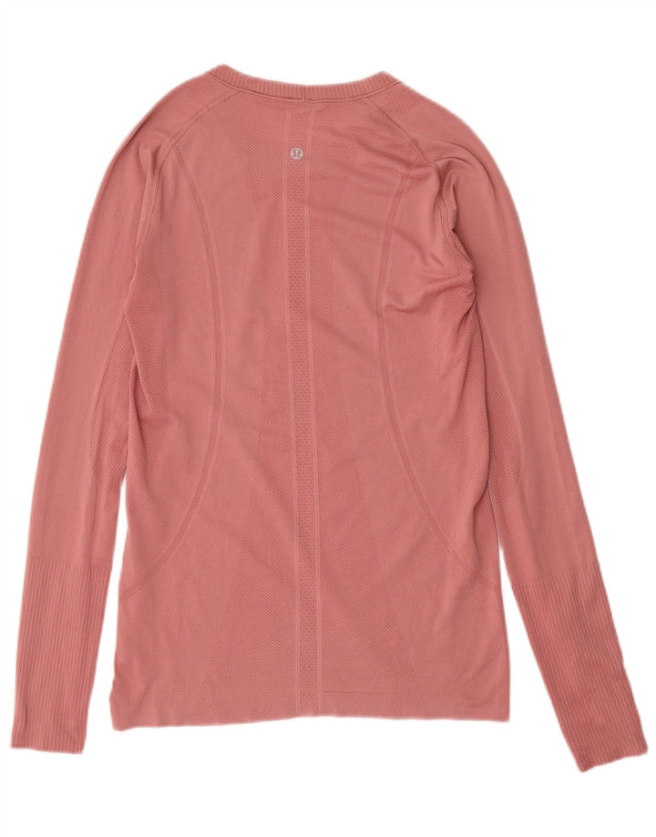 Lululemon Top pentru femei cu mânecă lungă UK 12 Roz mediu