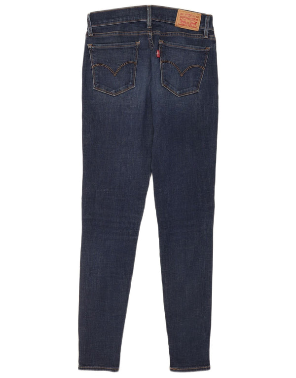 Blugi Levi's 710 Super Skinny pentru femei W27 L30 Bumbac bleumarin