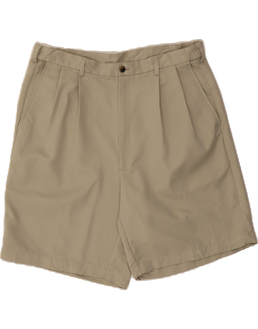 HAGGAR Mens Pegged Chino Shorts W38 XL Beige Vintage Haggar and Second-Hand Haggar from Messina Hembry 