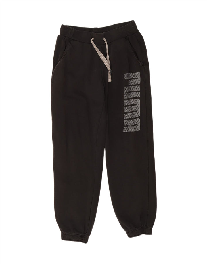 Pantaloni de trening grafic Puma pentru bărbați Pantaloni de jogging mari negri
