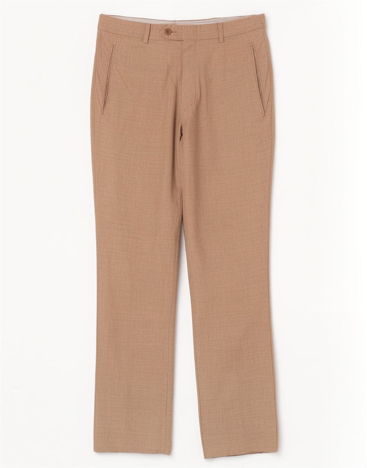 Pantaloni drepți pentru bărbați vintage W32 L30 bej