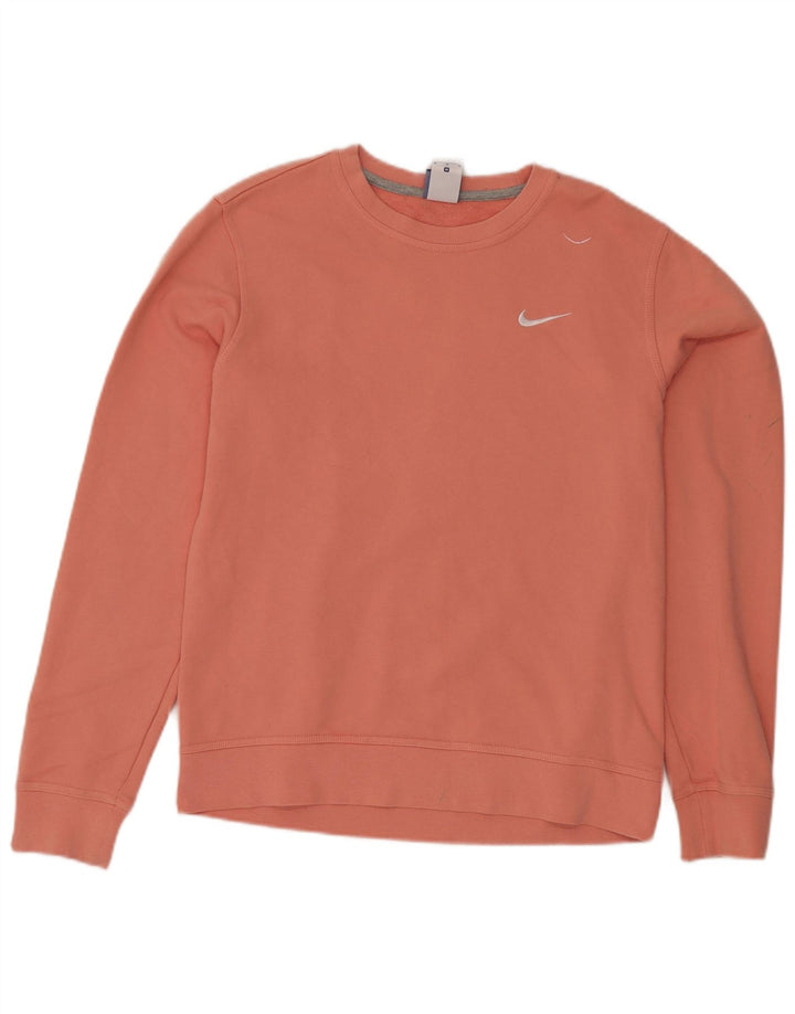 Pulover Nike pentru bărbați, bumbac, roz mediu