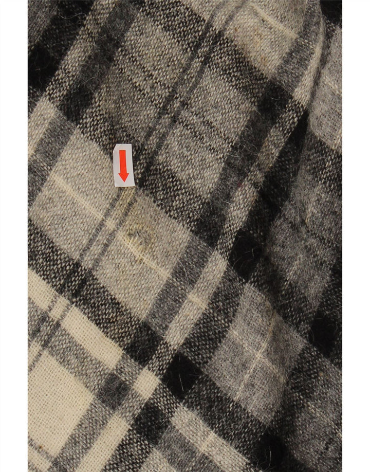 Fusta evazată pentru femei Vintage EU 40 Medium W28 Gri Check