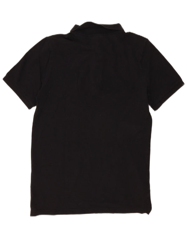 Tricou polo Nike pentru bărbați, bumbac negru mic